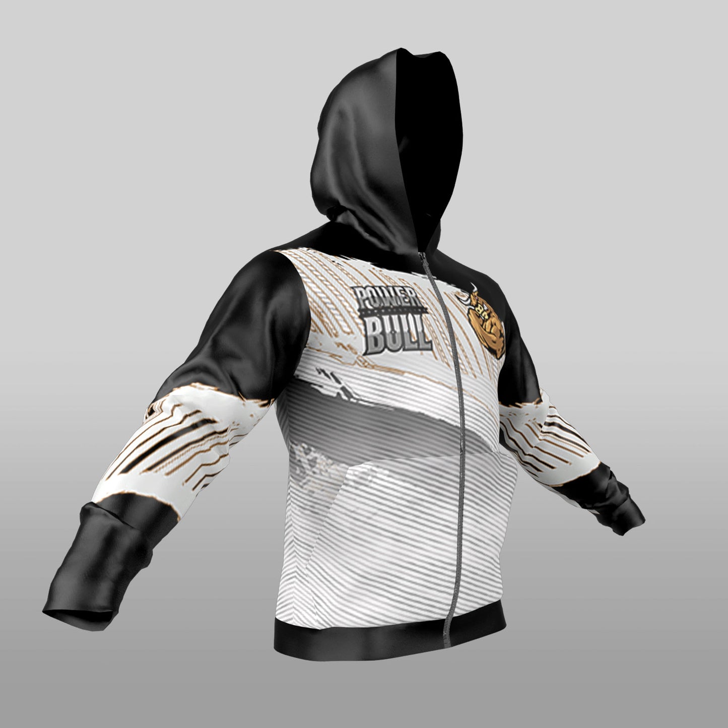 Power Bull Full-Zip Hoodie