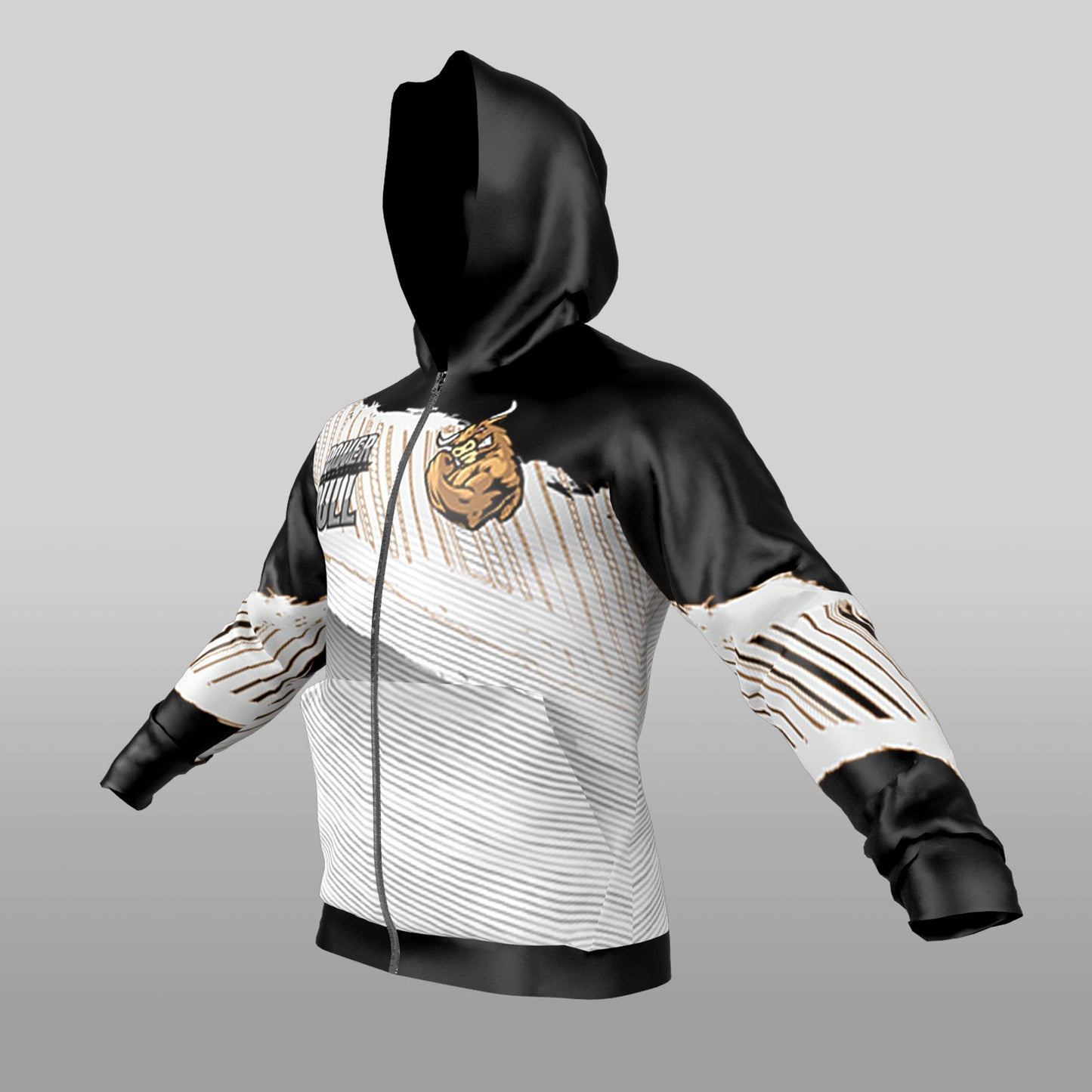 Power Bull Full-Zip Hoodie