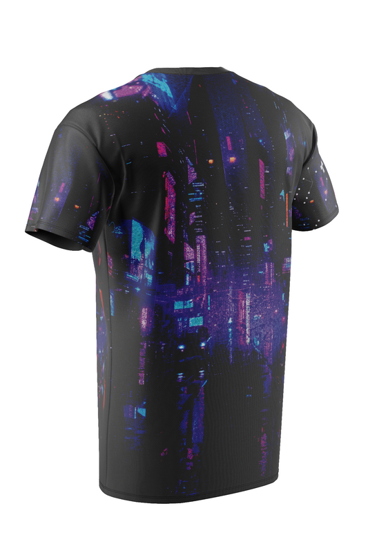 Cyber Skull Neon T-Shirt