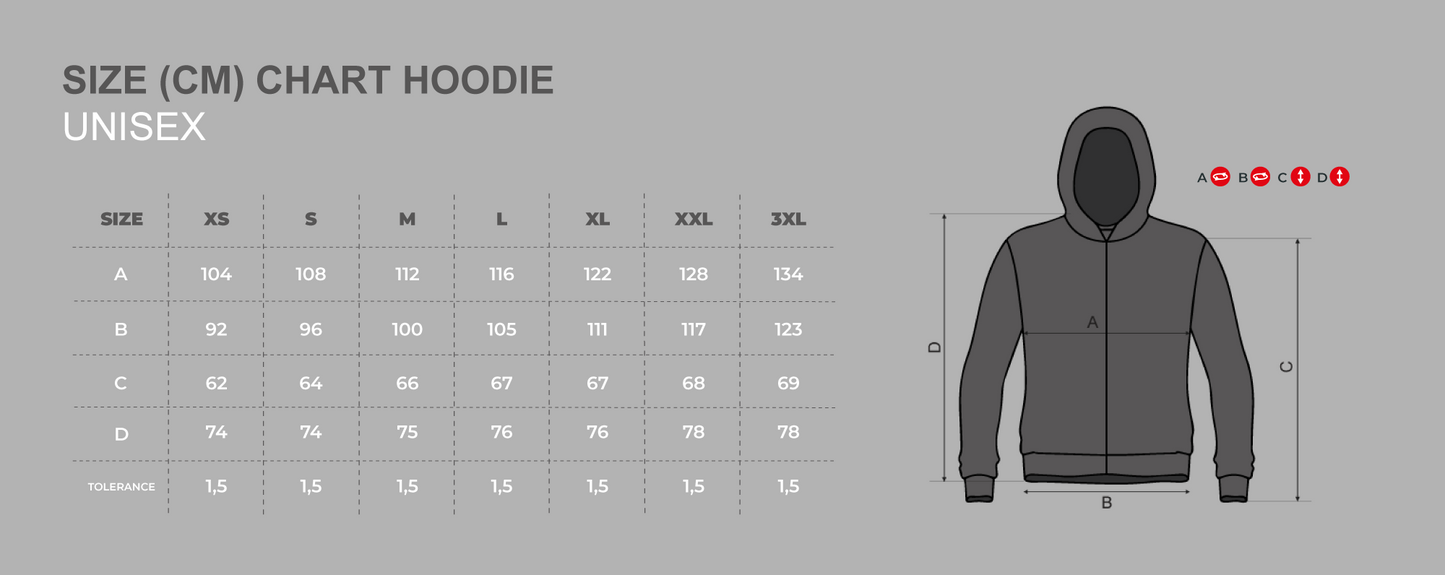 Team PAA UK & IRE – Full-Zip Hoodie