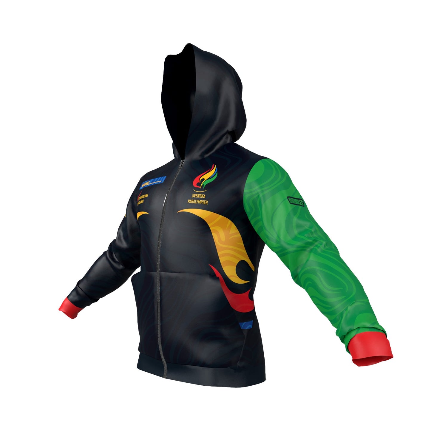 Svenska Paralympier - Zip Hoodie