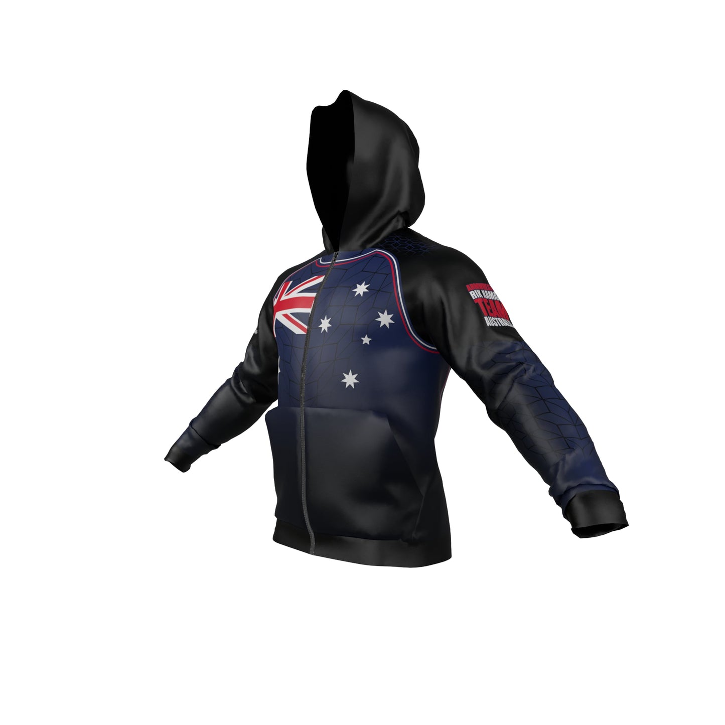 Team Australia - Hoodie - Armwrestling