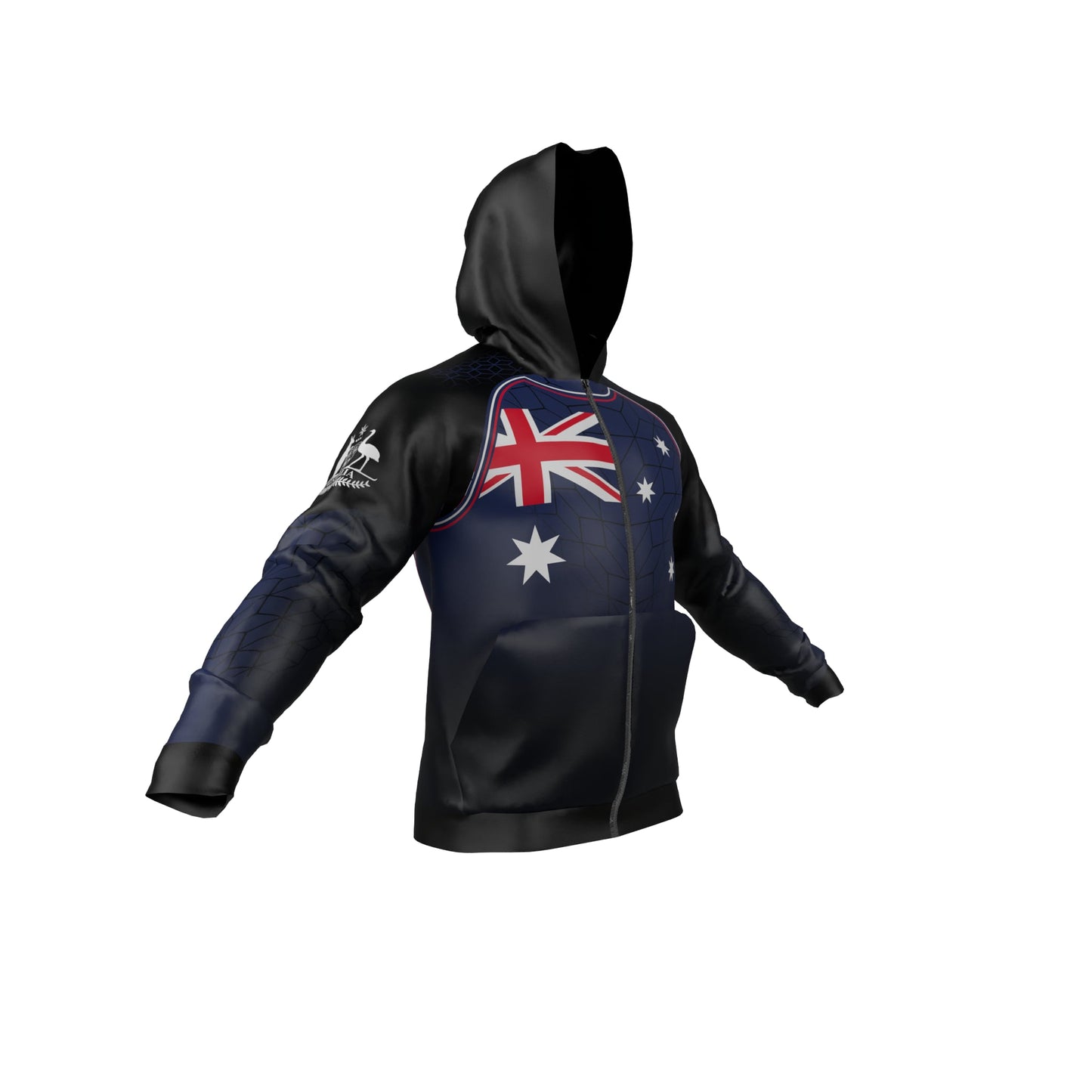 Team Australia - Hoodie - Armwrestling