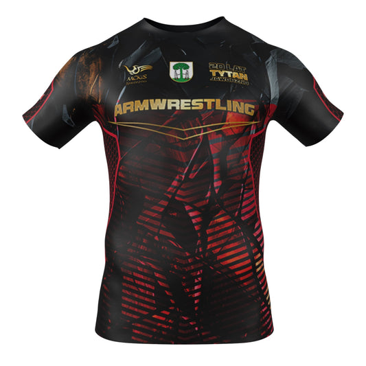 MCKiS Tytan Jaworzno Inferno Performance Tee (Black/Red/Gold)