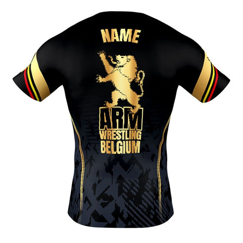 BELGIUM National Armwrestling team t-shirt