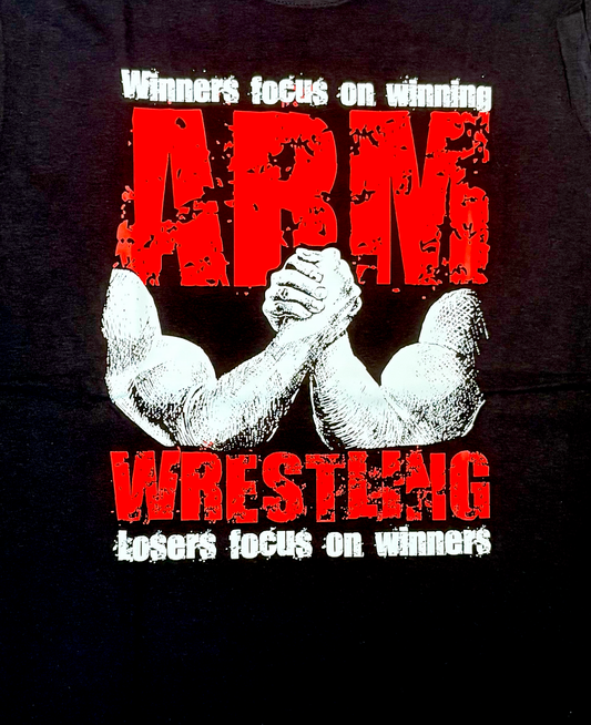 Winners focus in Armwrestling - COTTON