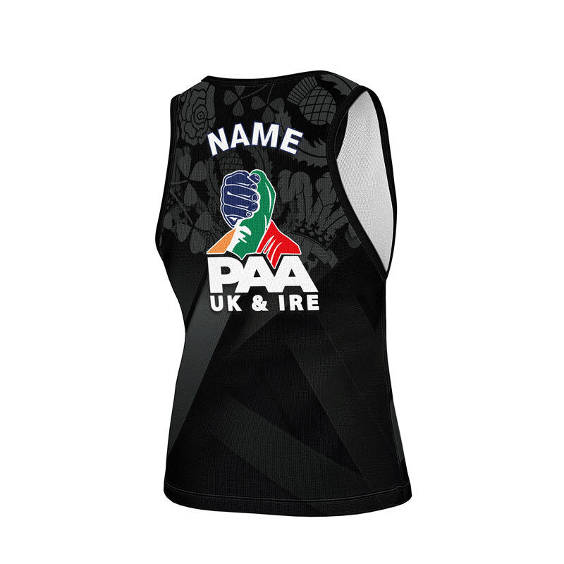Team PAA UK & Ireland – Sleeveless Jersey (Black Edition)