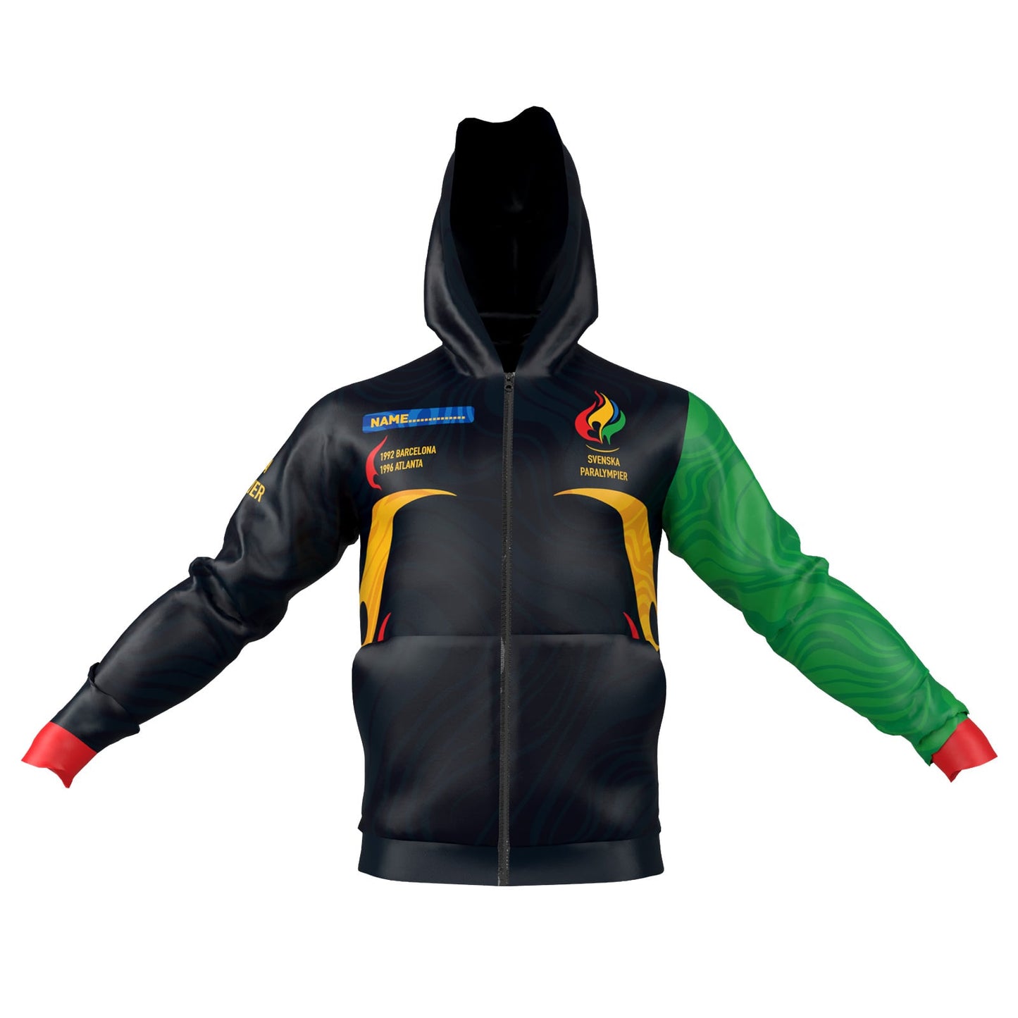 Svenska Paralympier - Zip Hoodie