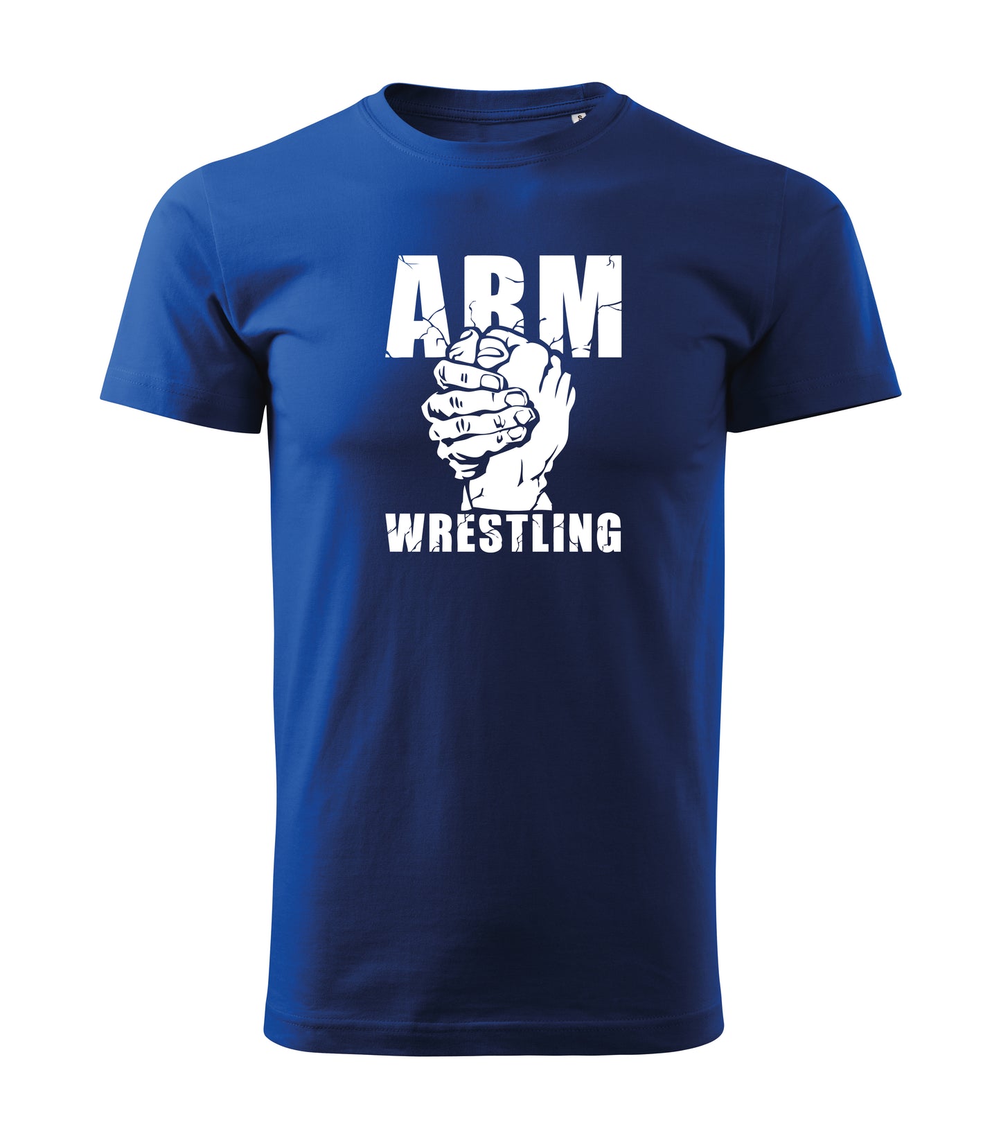 ARM Wrestling Crack Logo Tee - Royal Blue