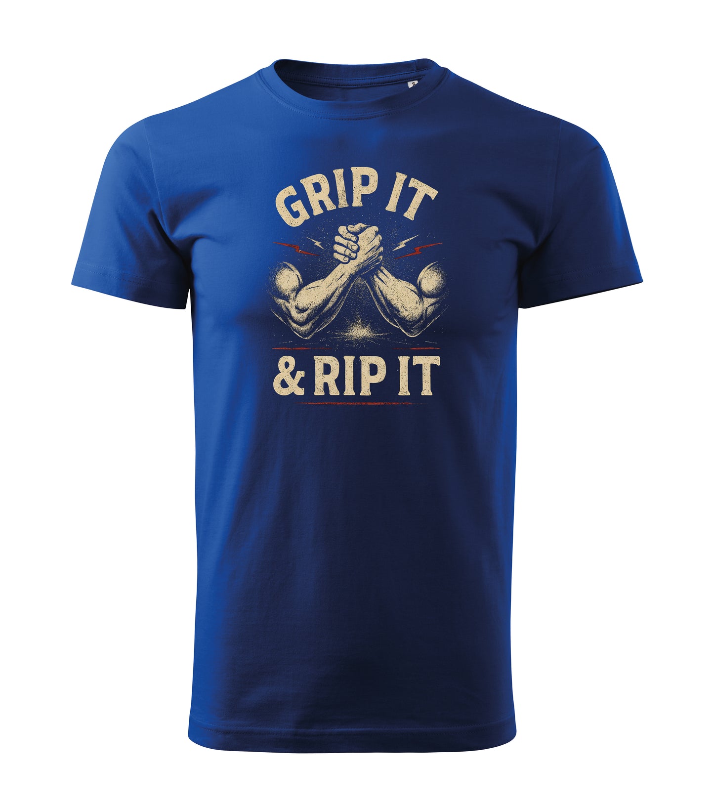 Deep blue Grip it & rip it Armwrestling - COTTON