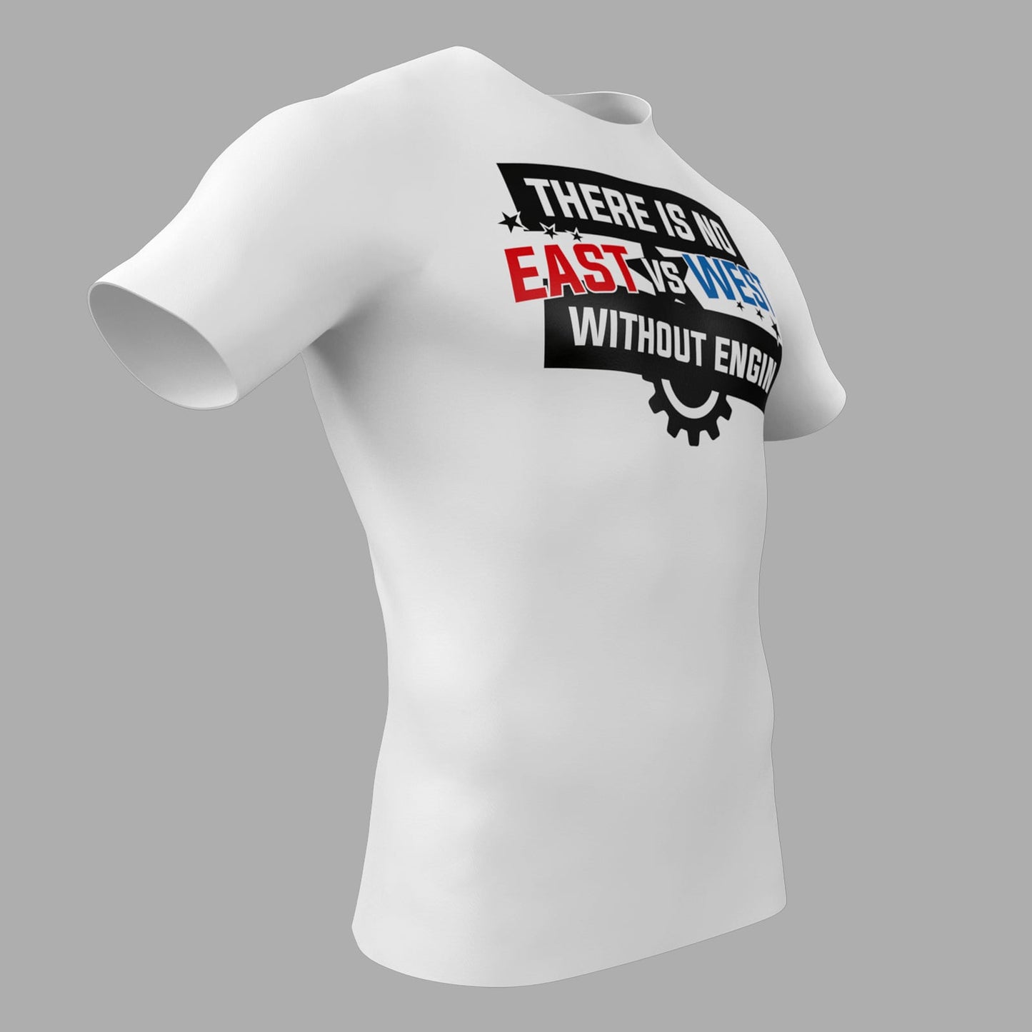 There Is No East vs West Without Engin – T-Shirt