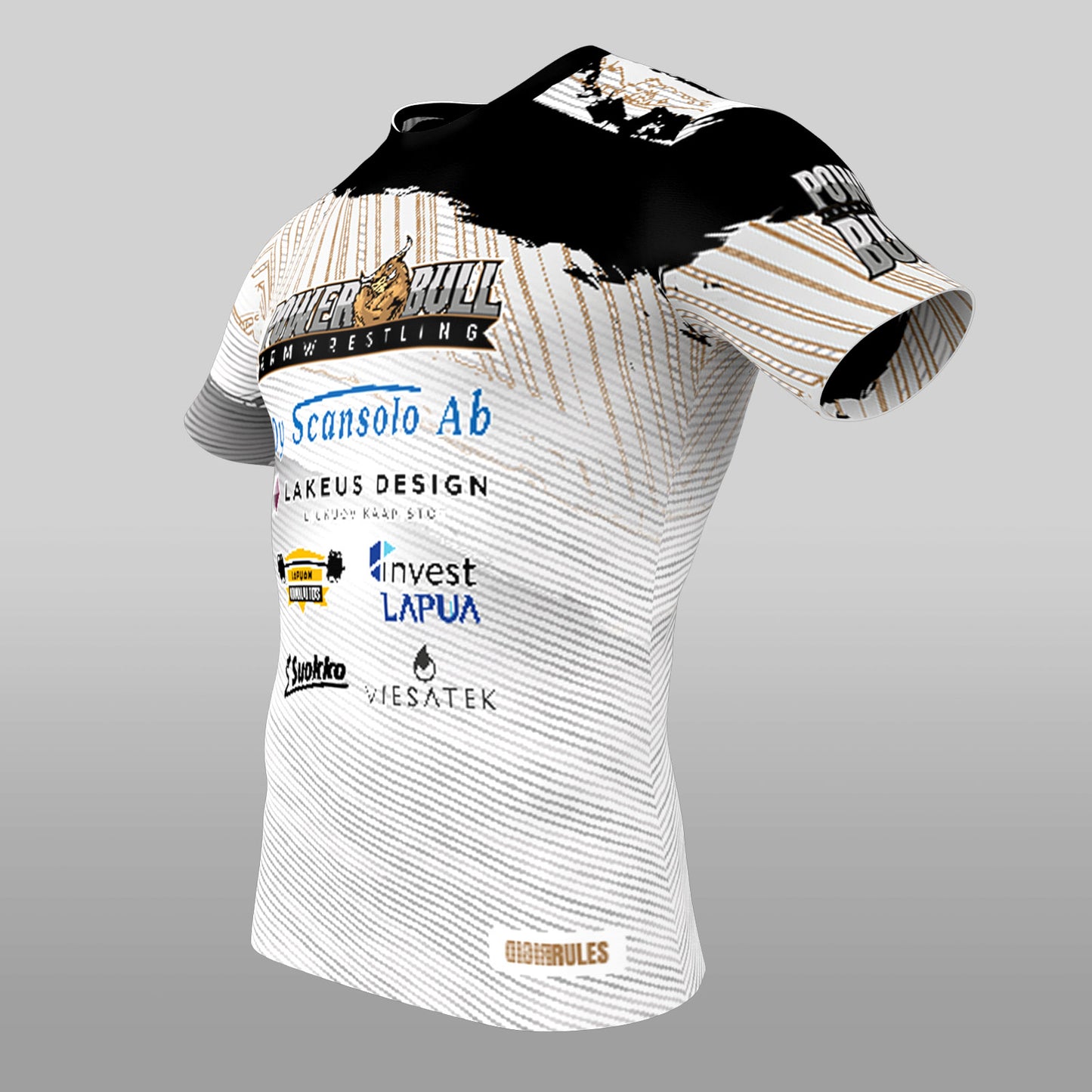 Power Bull Armwrestling Team Shirt – Finland