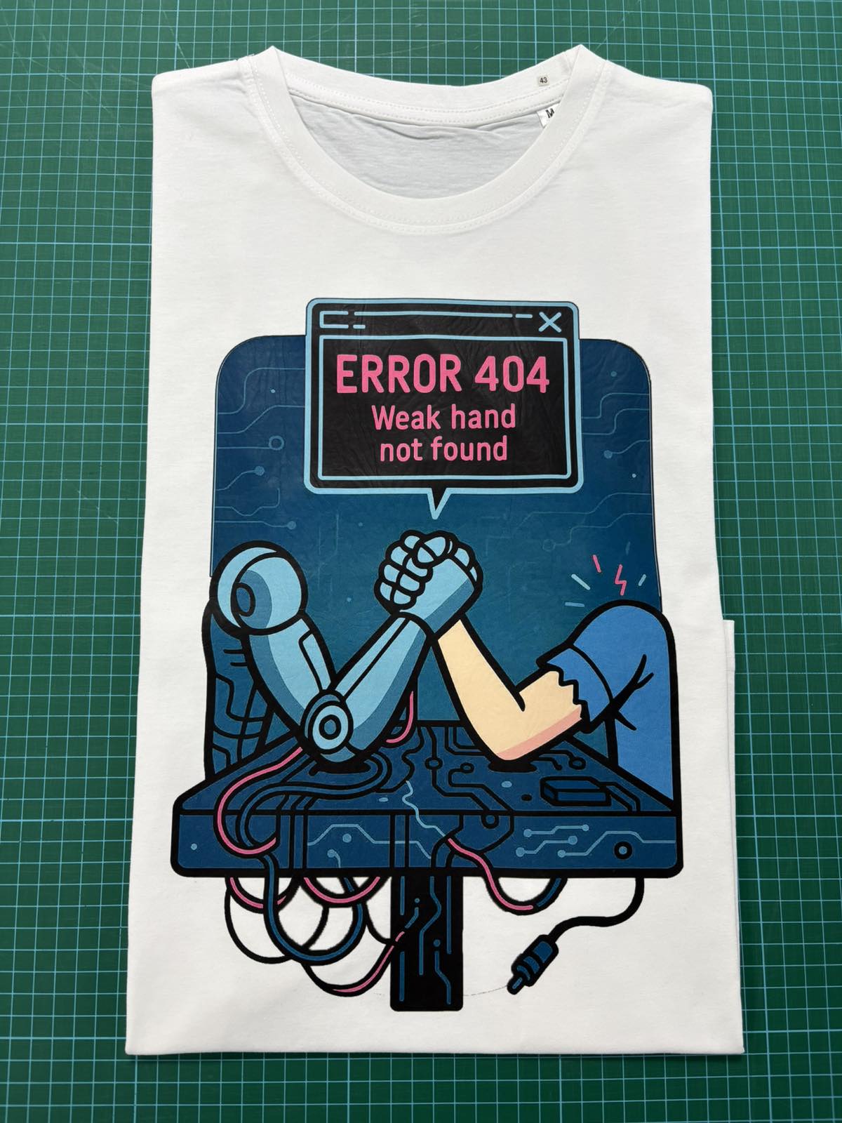 Error 404 weak hand not found - cotton t-shirt