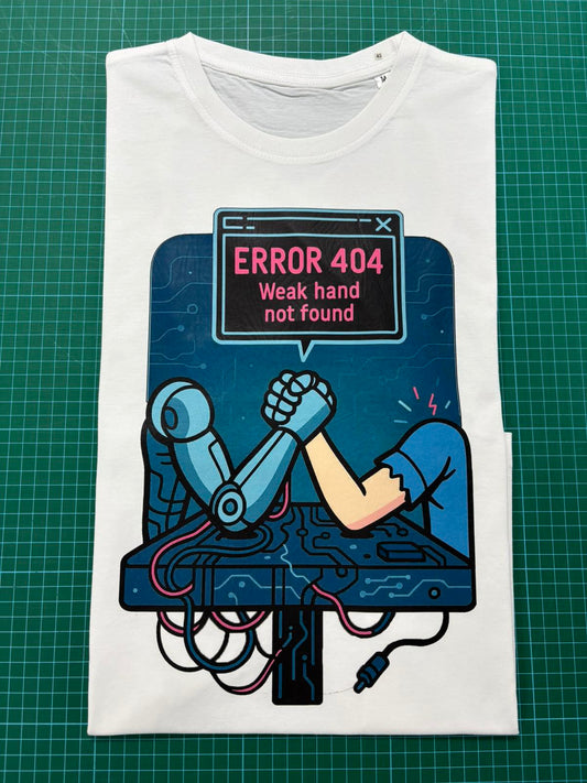 Error 404 weak hand not found - cotton t-shirt